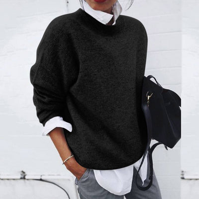 Nana | Mjuk oversize-tröja med rund hals