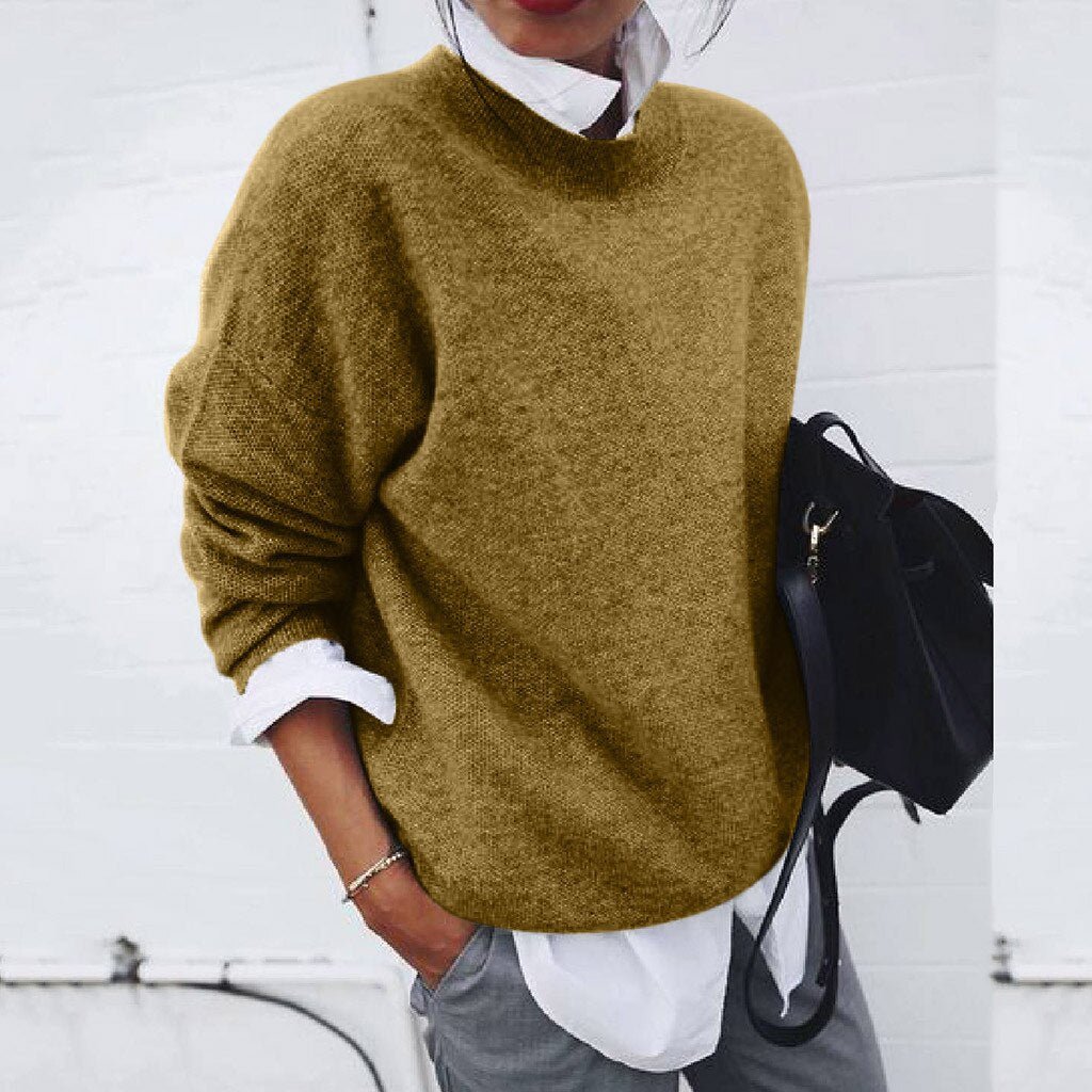 Nana | Mjuk oversize-tröja med rund hals