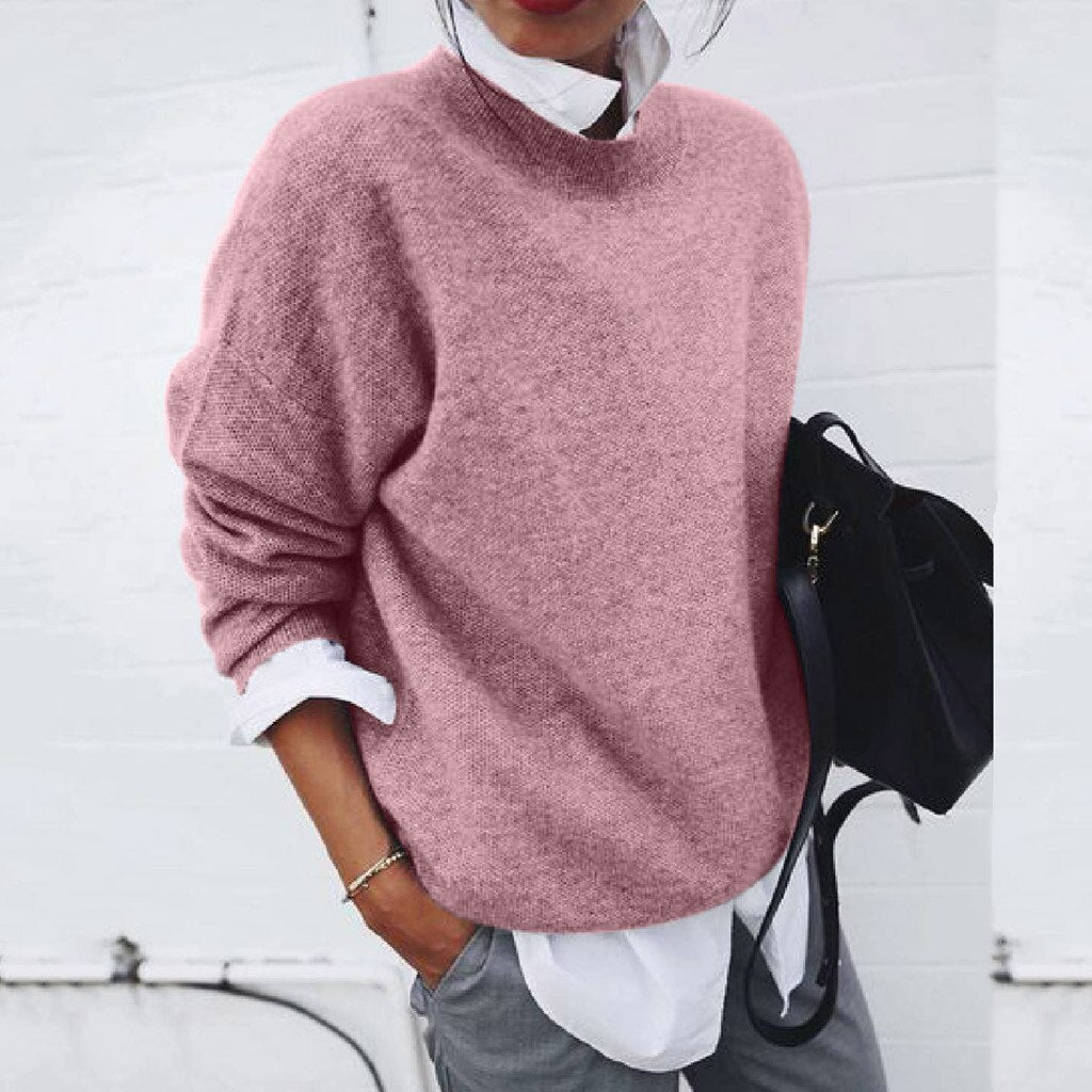 Nana | Mjuk oversize-tröja med rund hals